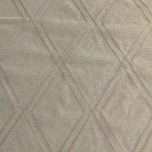 Gray Quilted Fabric